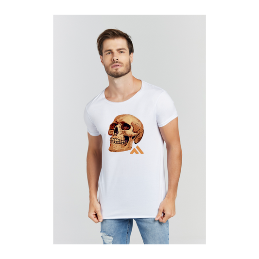 Camiseta Longline Branco