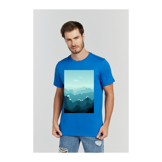 Camiseta Premium Azul Royal