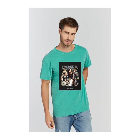 Camiseta Estonada Verde Bandeira