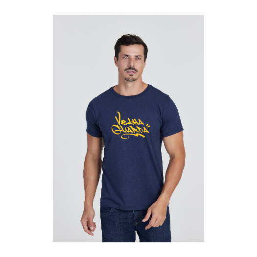 Camiseta Básica Azul Marinho