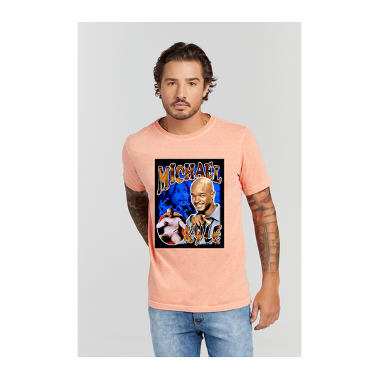 Camiseta Estonada Laranja