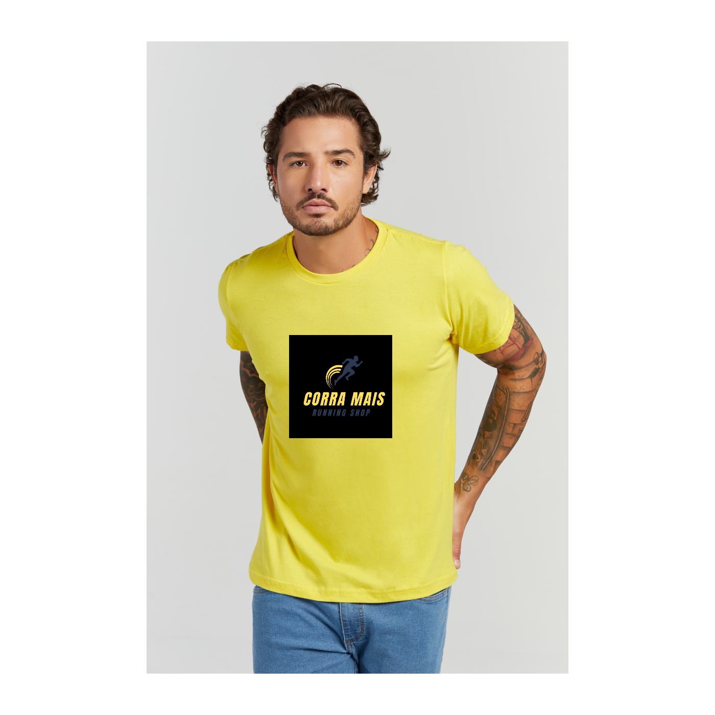 Camiseta Premium Amarelo Canário