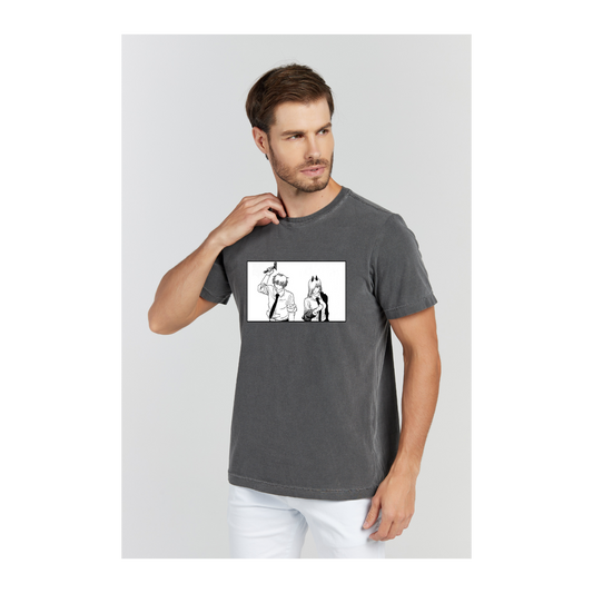 Camiseta Estonada Cinza Chumbo