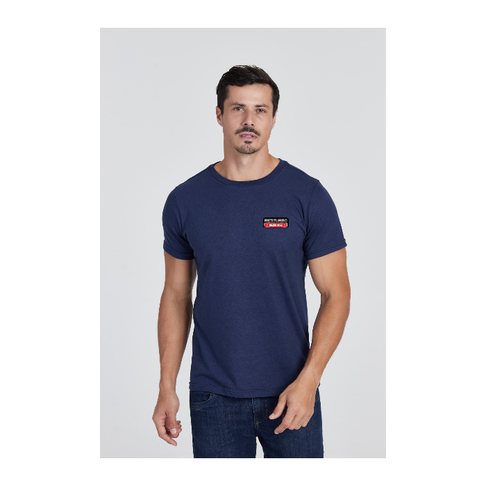 Camiseta Básica Azul Marinho
