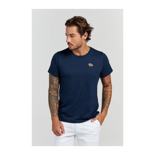 Camiseta Premium Azul Marinho