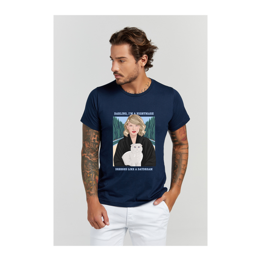 Camiseta Premium Azul Marinho