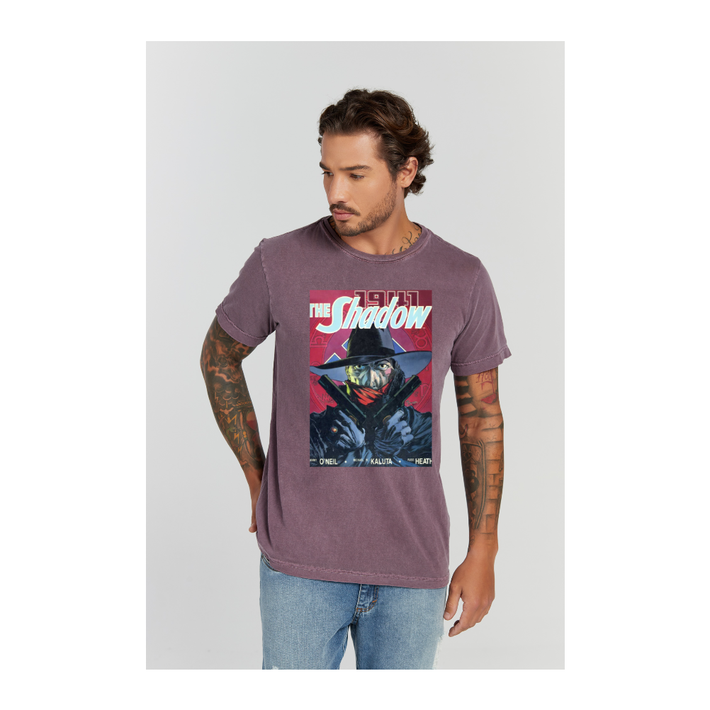 Camiseta Estonada Roxo