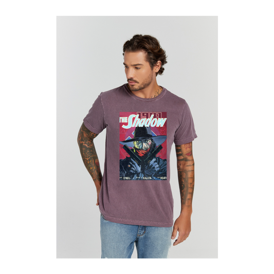 Camiseta Estonada Roxo