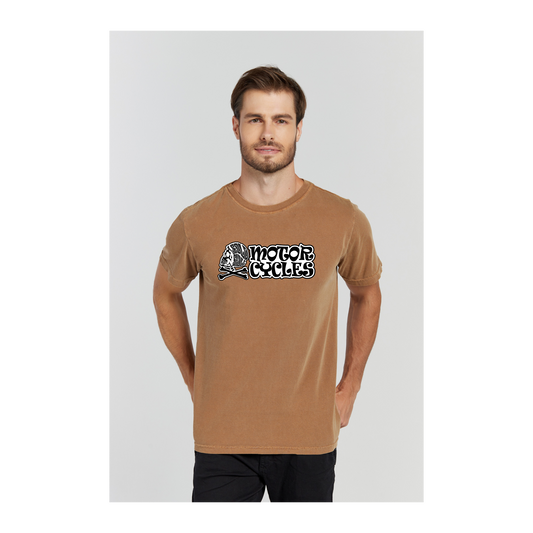 Camiseta Estonada Marrom