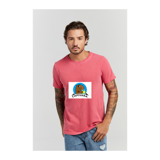 Camiseta Estonada Vermelho