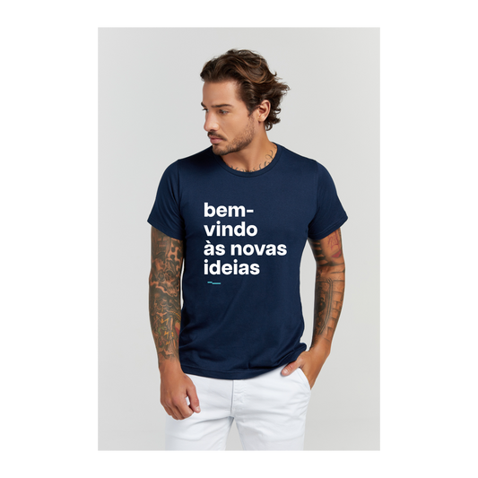 Camiseta Premium Azul Marinho