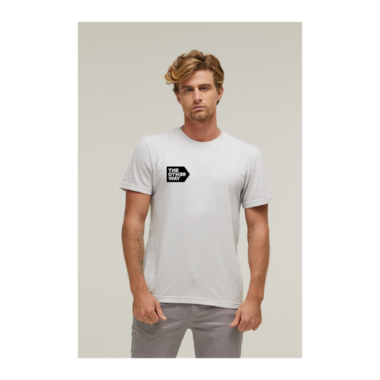 Camiseta Estonada Branco Gelo