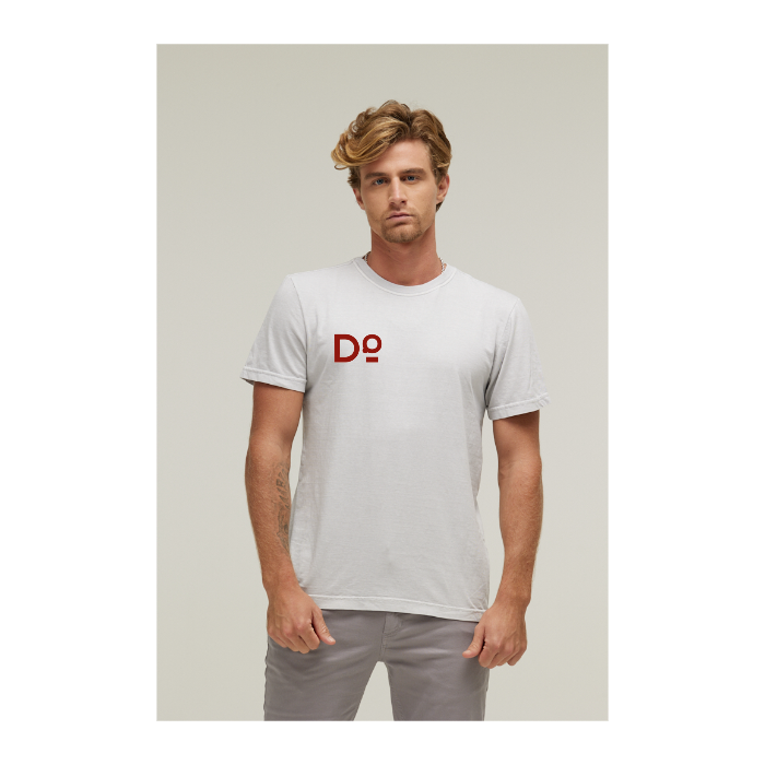 Camiseta Estonada Branco Gelo