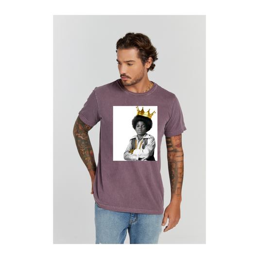 Camiseta Estonada Roxo