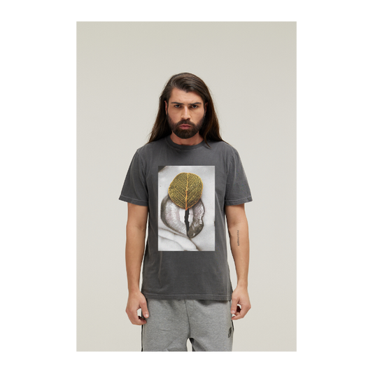 Camiseta Estonada Cinza Chumbo