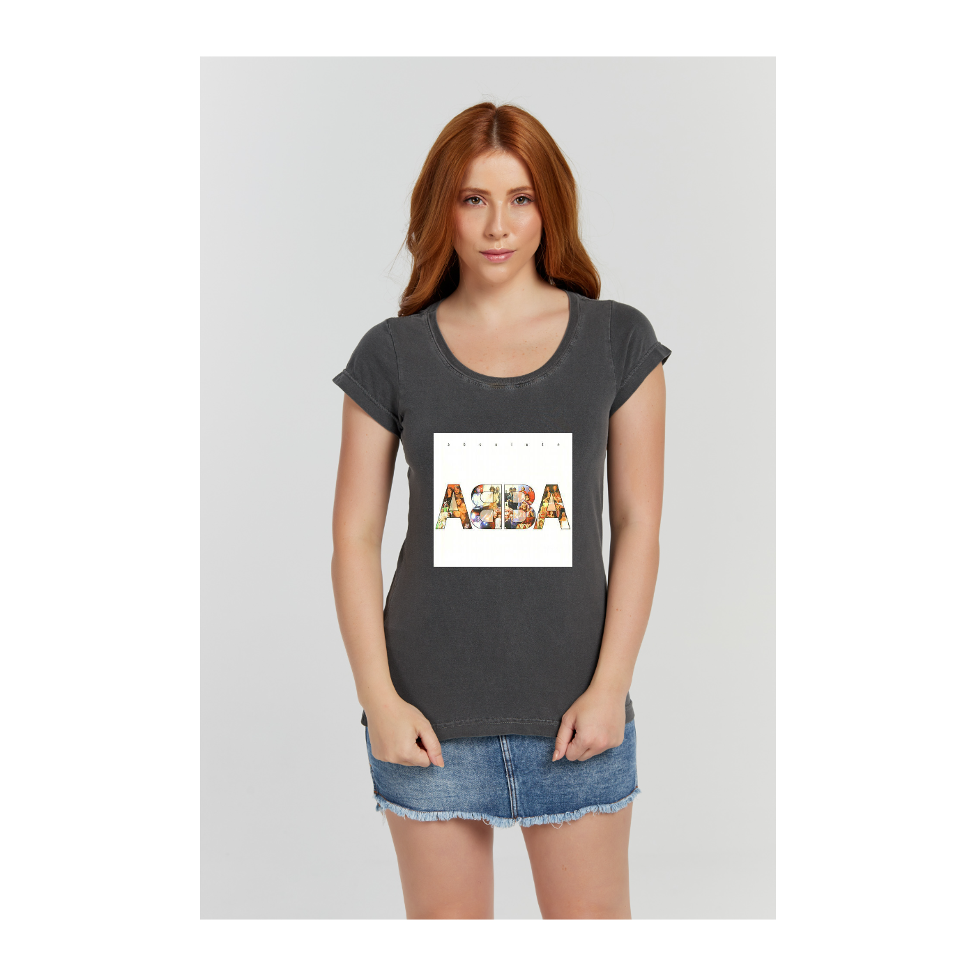 Baby long Estonada Cinza Chumbo