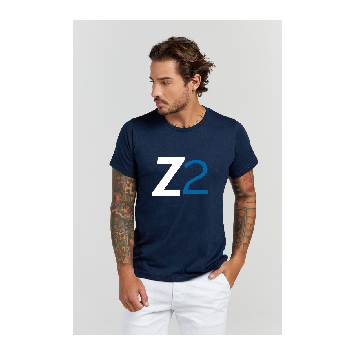 Camiseta Premium Azul Marinho