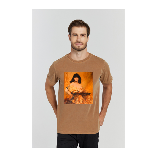 Camiseta Estonada Marrom