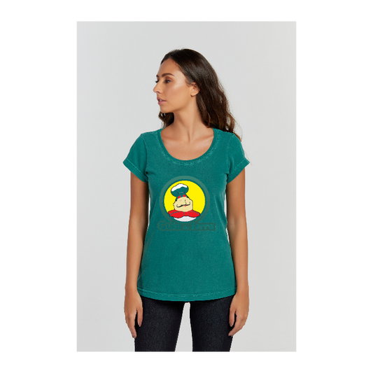 Baby long Estonada Verde Musgo