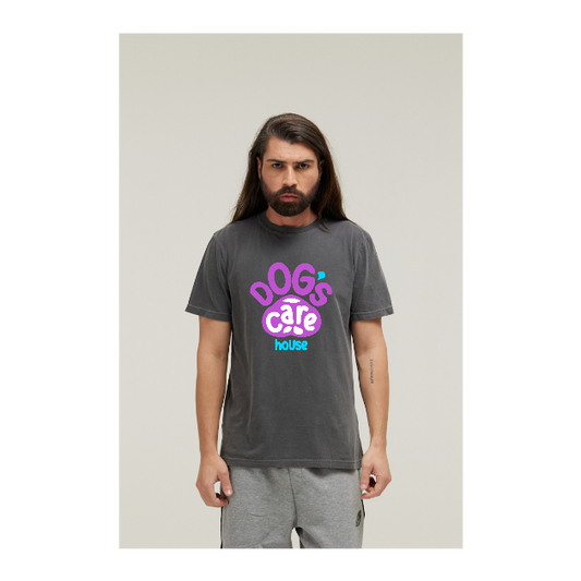 Camiseta Estonada Cinza Chumbo