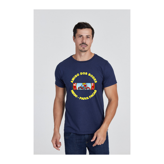 Camiseta Básica Azul Marinho