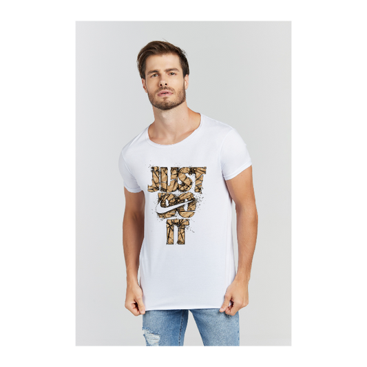 Camiseta Longline Branco