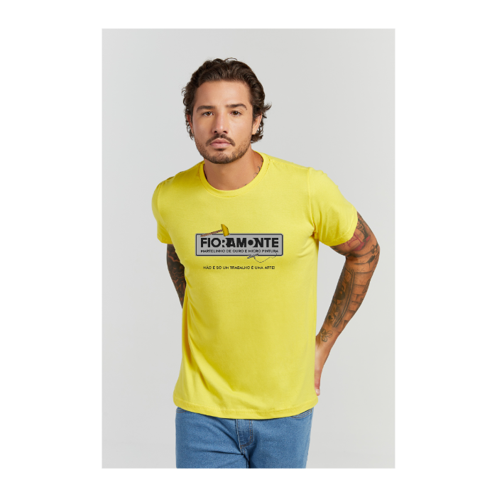 Camiseta Premium Amarelo Canário