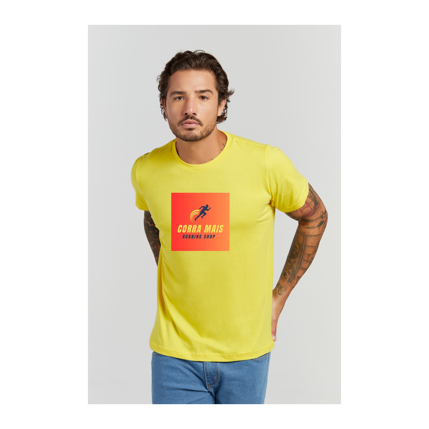 Camiseta Premium Amarelo Canário