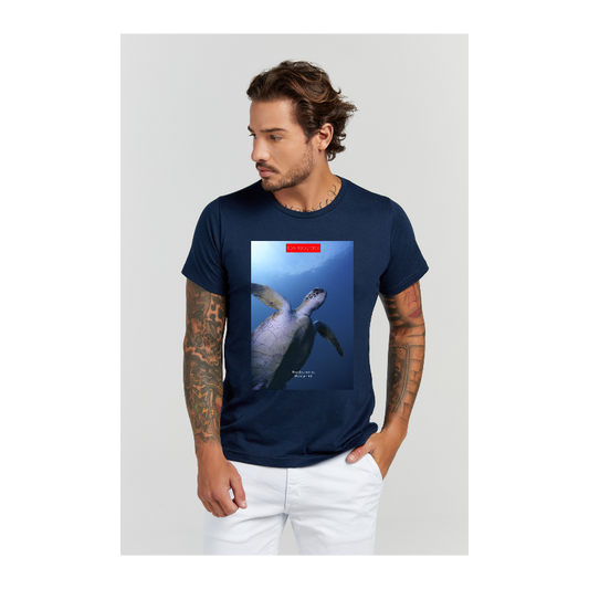 Camiseta Premium Azul Marinho