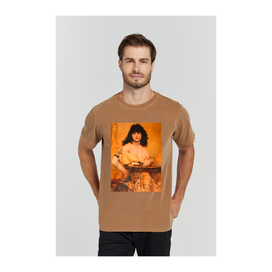 Camiseta Estonada Marrom