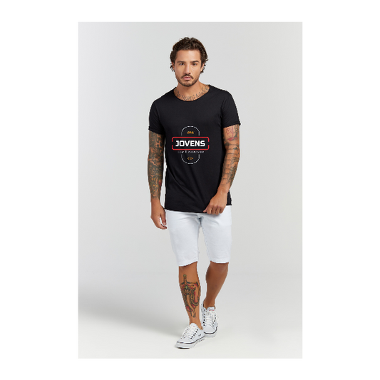 Camiseta Longline Preto