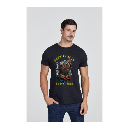 Camiseta Básica Preta