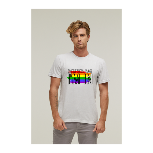 Camiseta Estonada Branco Gelo