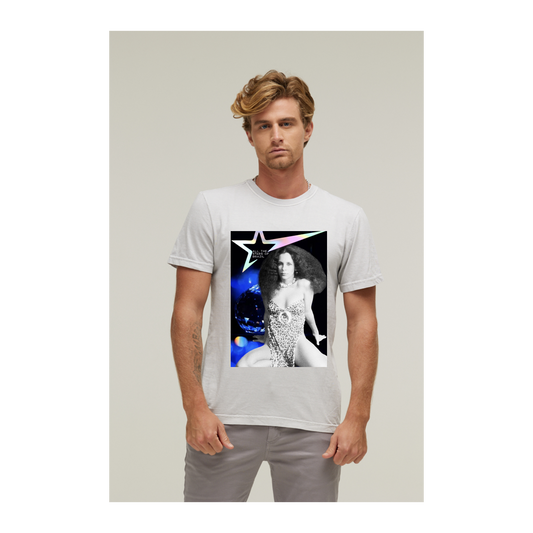 Camiseta Estonada Branco Gelo