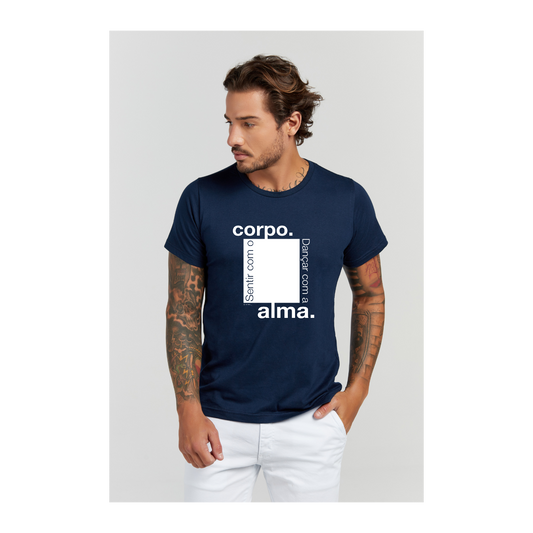 Camiseta Premium Azul Marinho