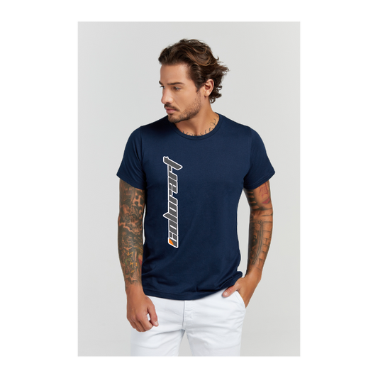 Camiseta Premium Azul Marinho