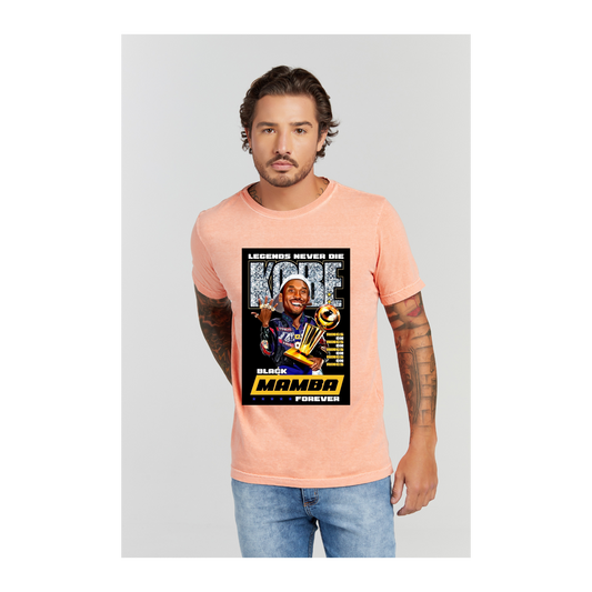 Camiseta Estonada Laranja