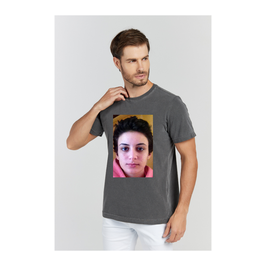Camiseta Estonada Cinza Chumbo