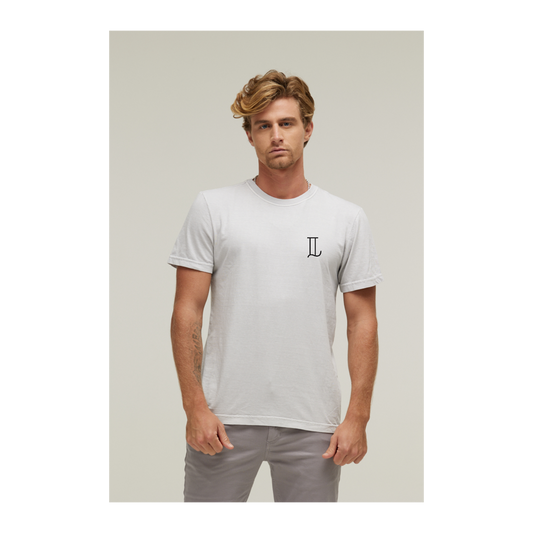 Camiseta Estonada Branco Gelo