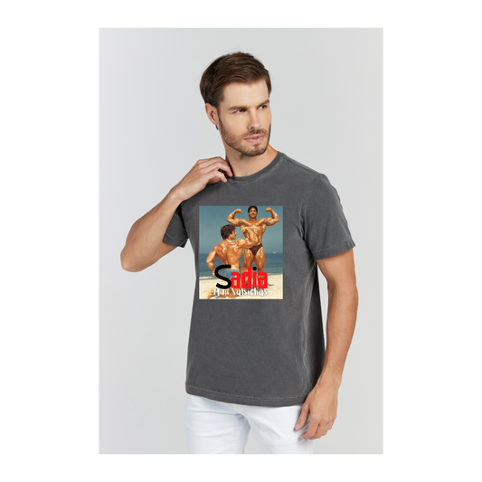 Camiseta Estonada Cinza Chumbo