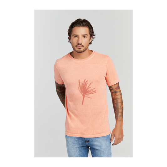 Camiseta Estonada Laranja