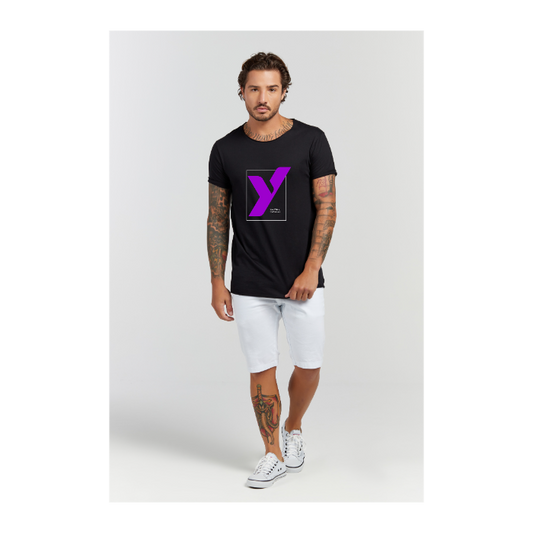 Camiseta Longline Preto