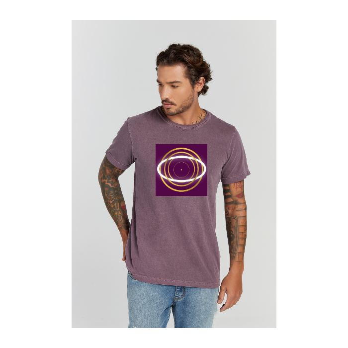 Camiseta Estonada Roxo