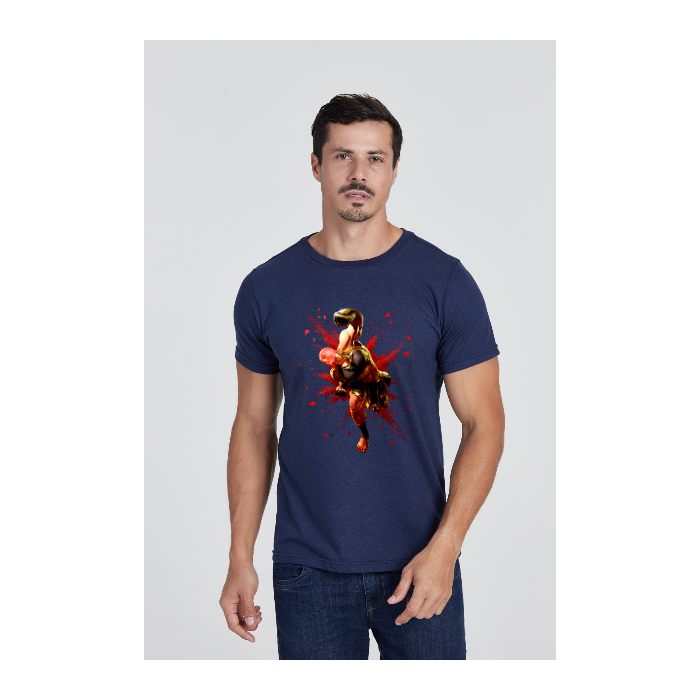 Camiseta Básica Azul Marinho