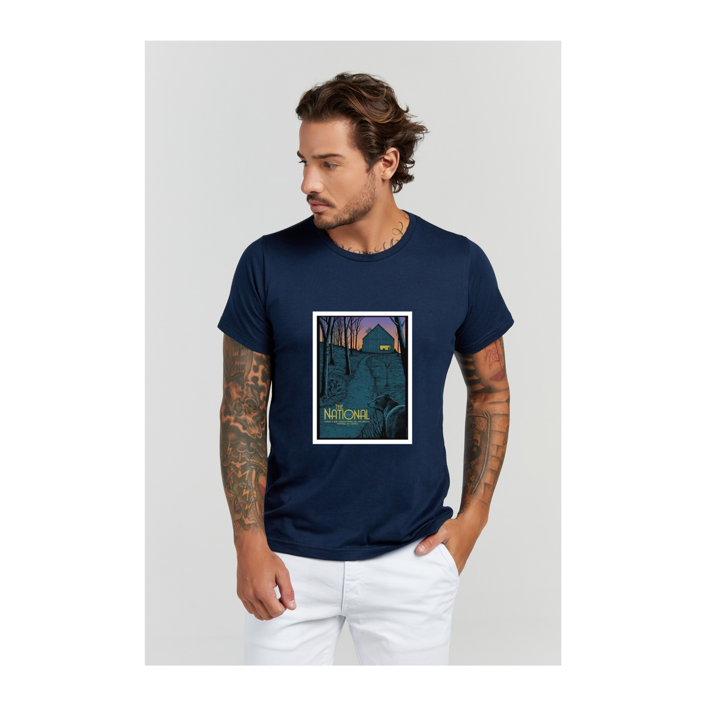 Camiseta Premium Azul Marinho