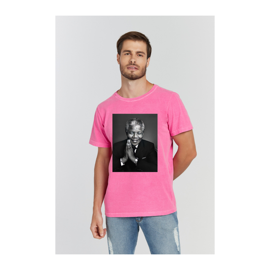 Camiseta Estonada Rosa Pink
