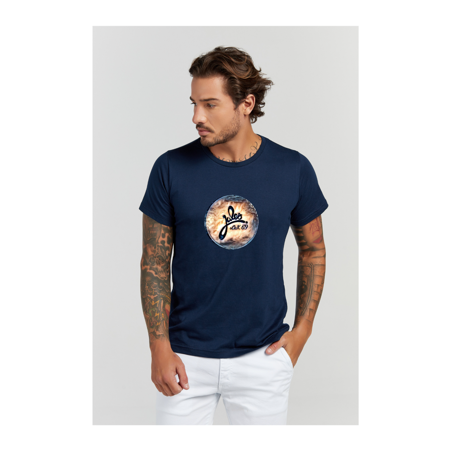 Camiseta Premium Azul Marinho