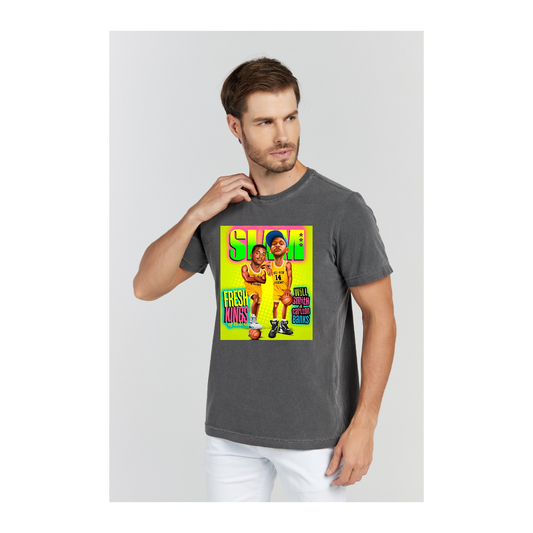 Camiseta Estonada Cinza Chumbo