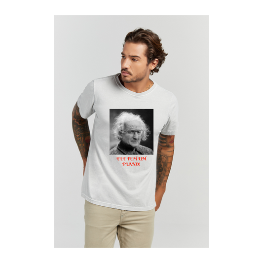 Camiseta Estonada Branco Gelo