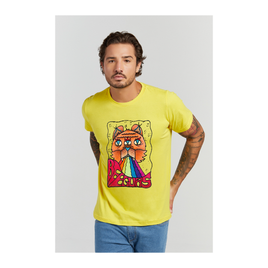 Camiseta Premium Amarelo Canário